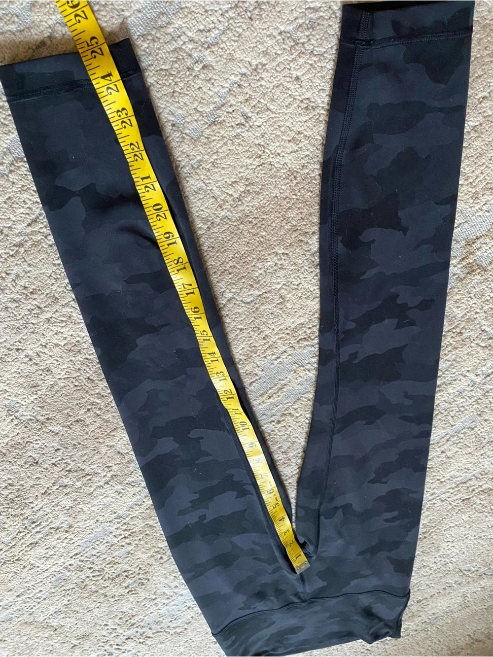 Lululemon Align Gray Black Camo High-Waist Leggings Workout Yoga Pants: 4